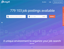 Tablet Screenshot of boxmyjob.com